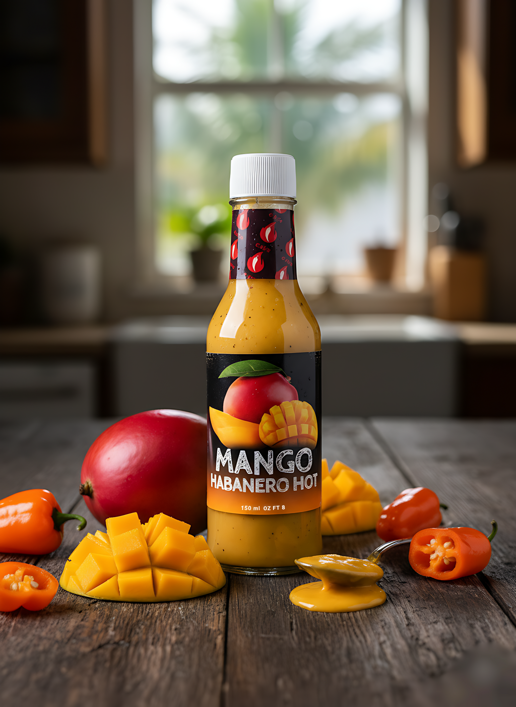 Mango habanero hot