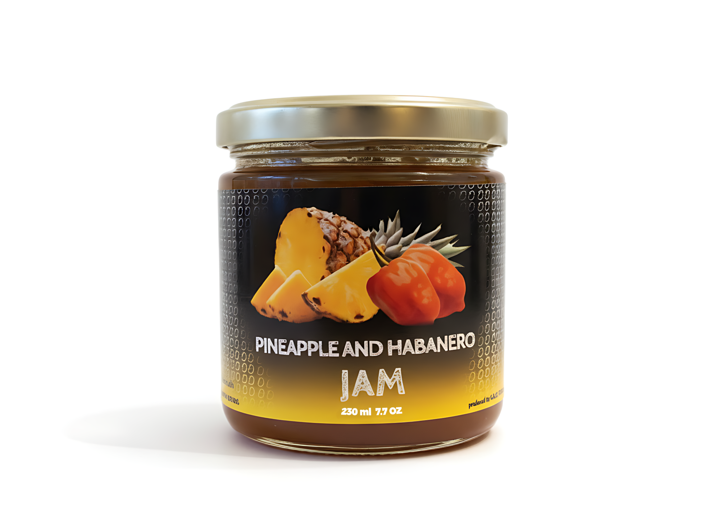 pineapple and habanero jam