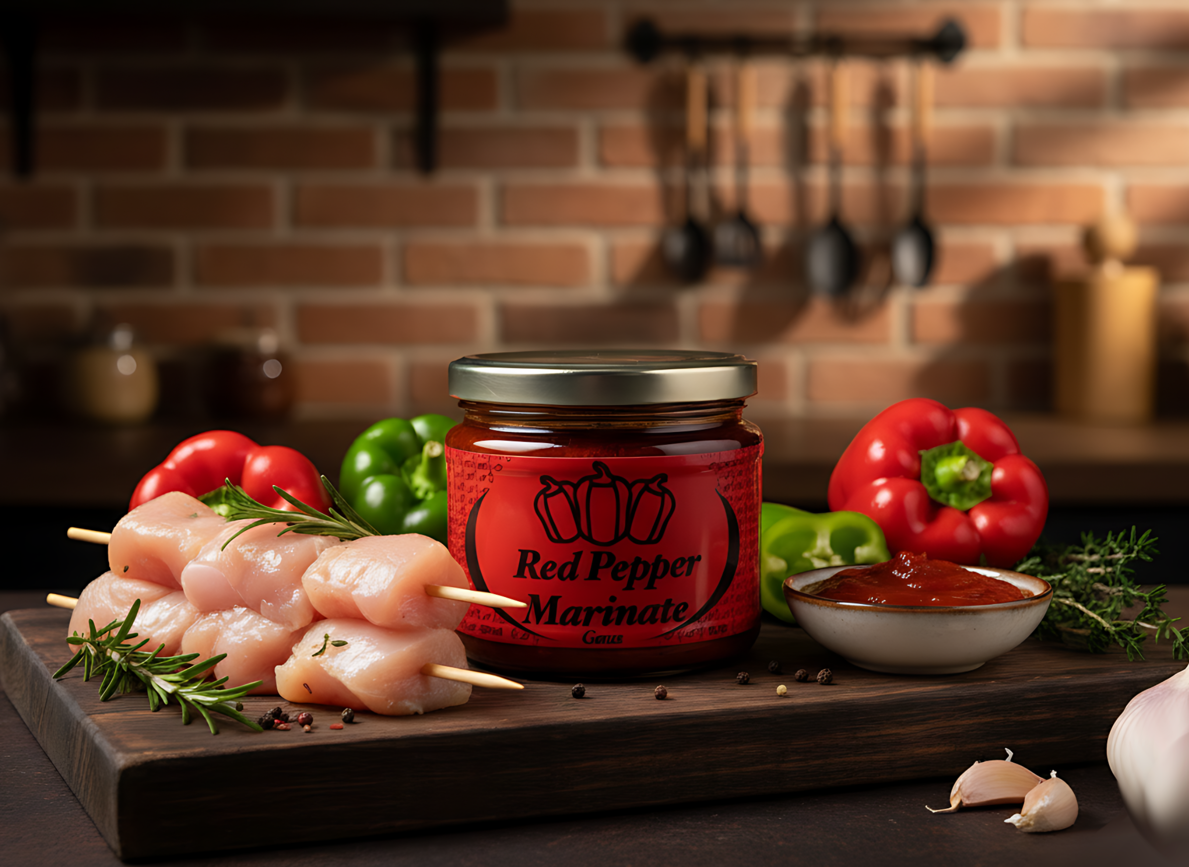 Red Pepper Marinated