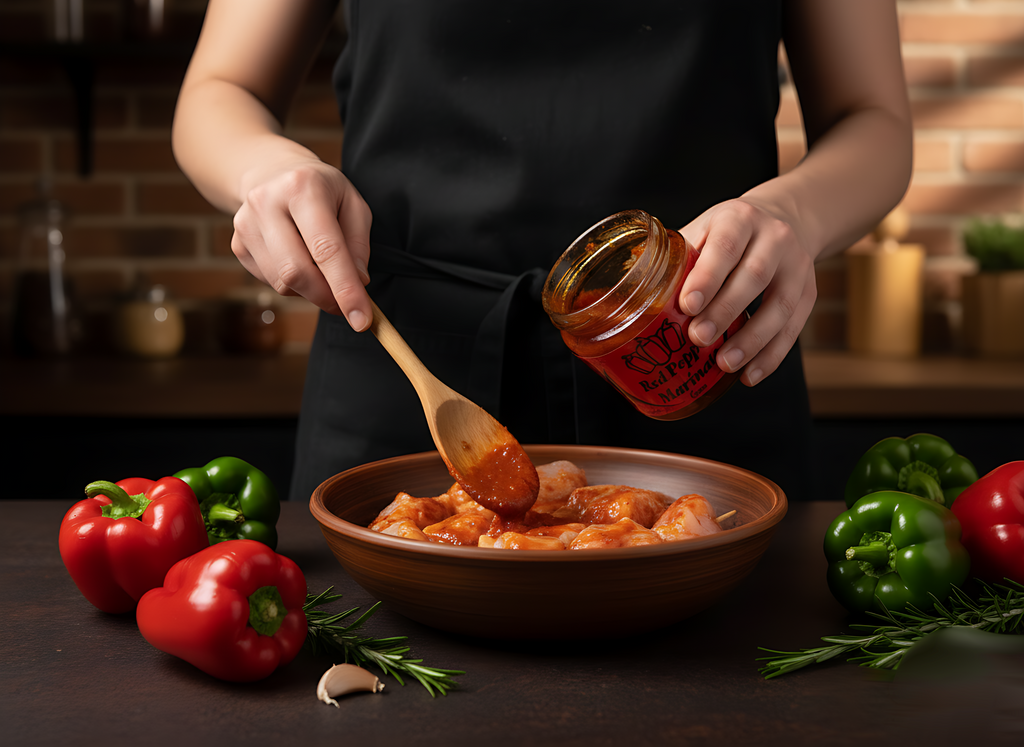 Red Pepper Marinated