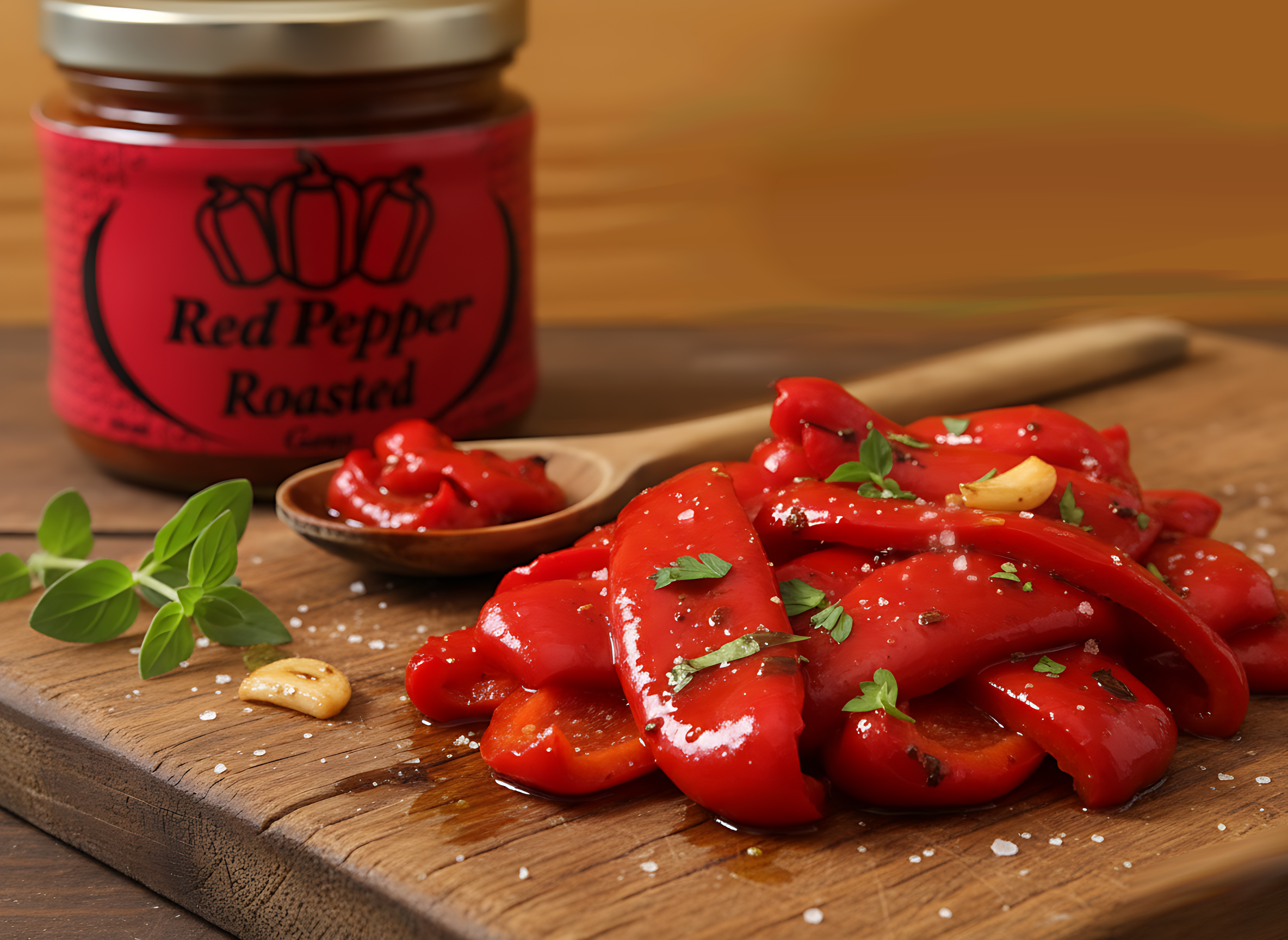 red pepper roasted