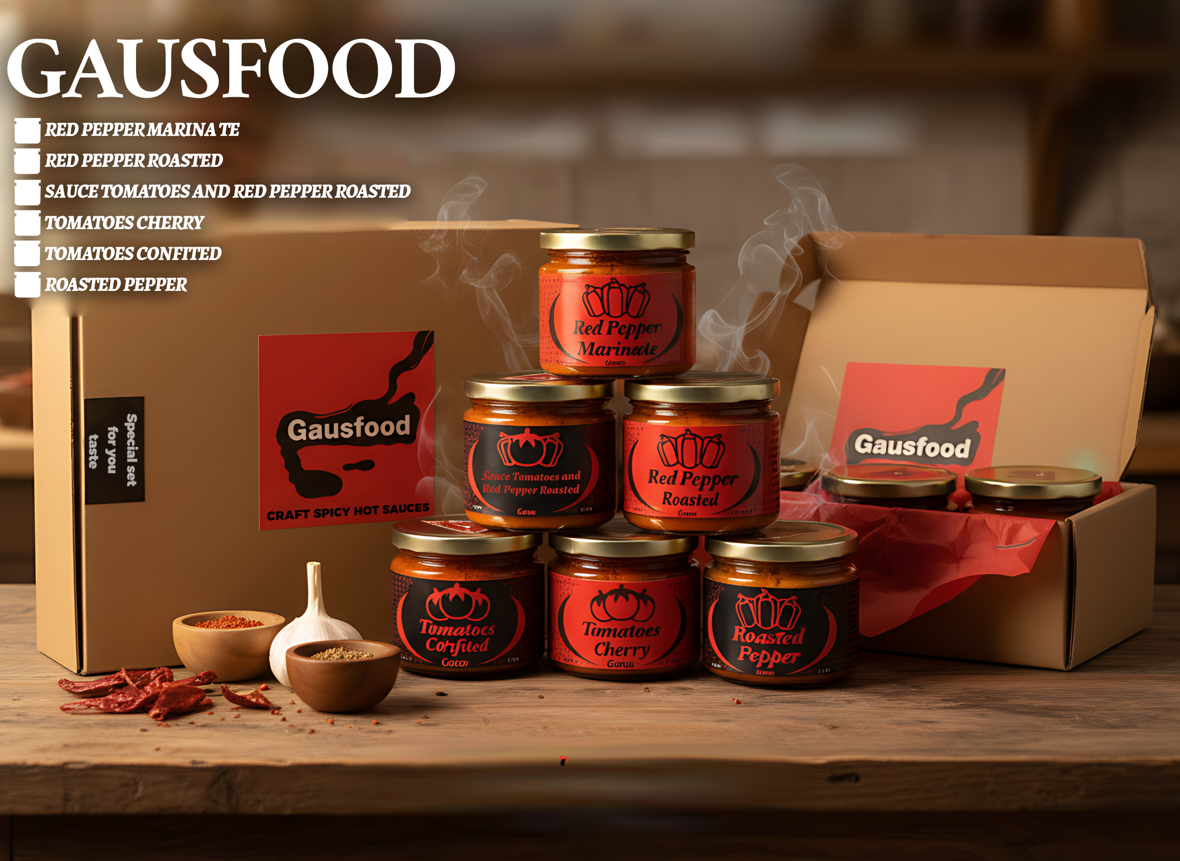 pepper and tomatoes kit