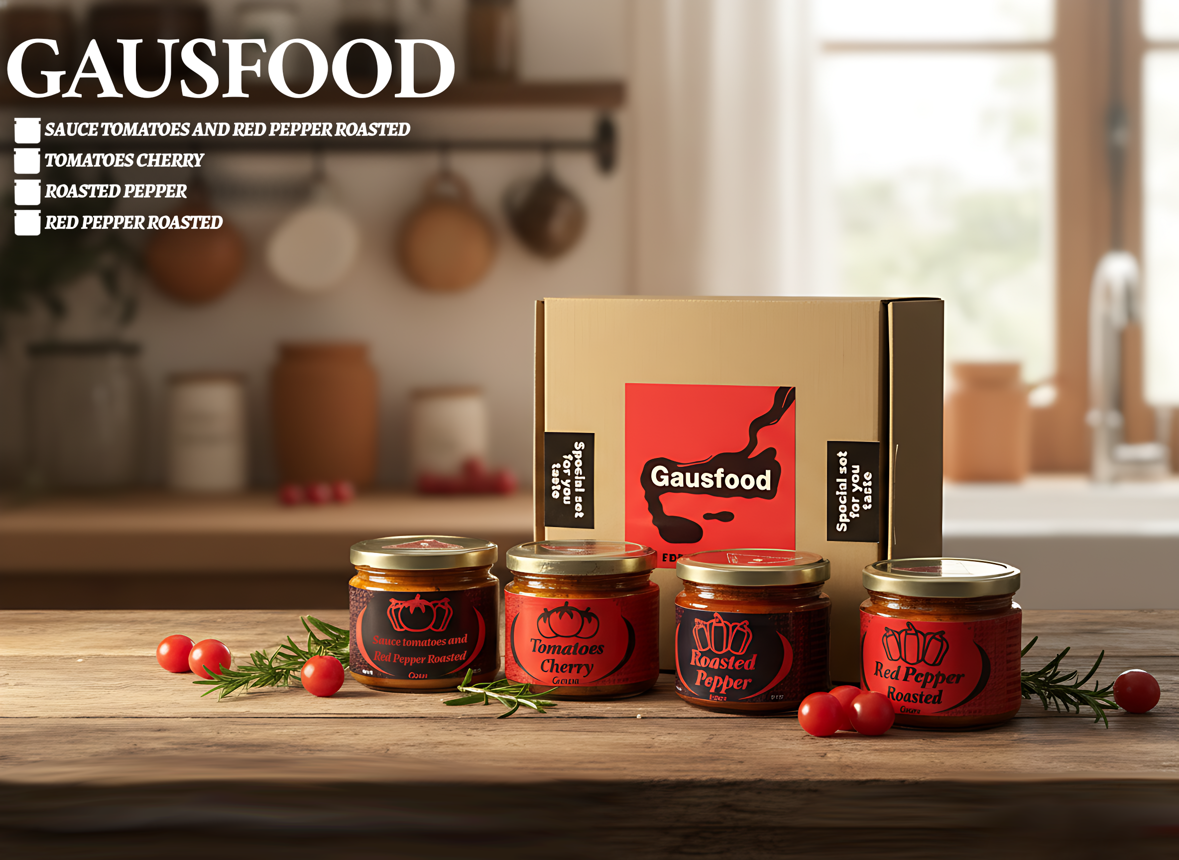 pepper and tomatoes roasted kit