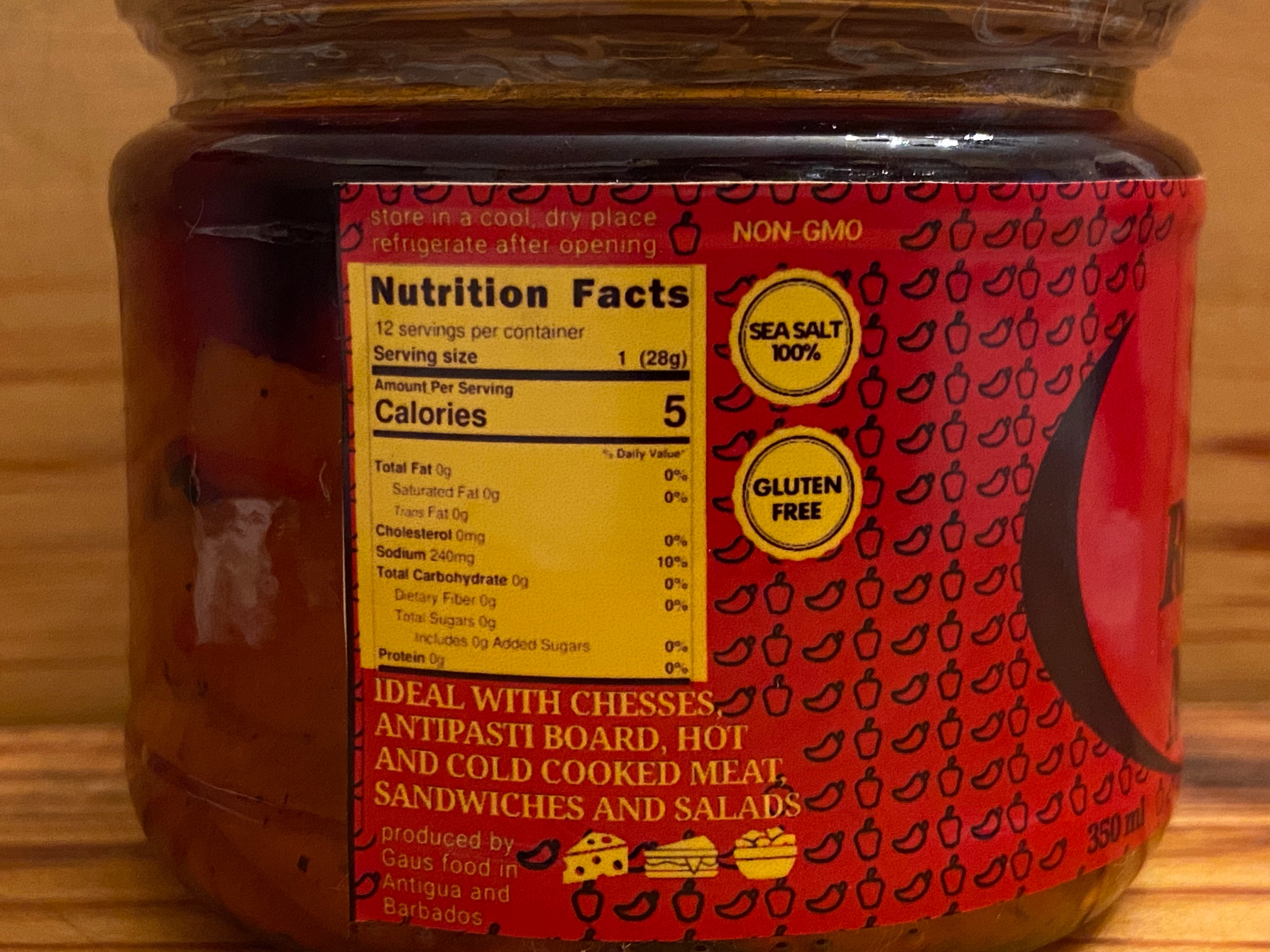 Red Pepper Marinated