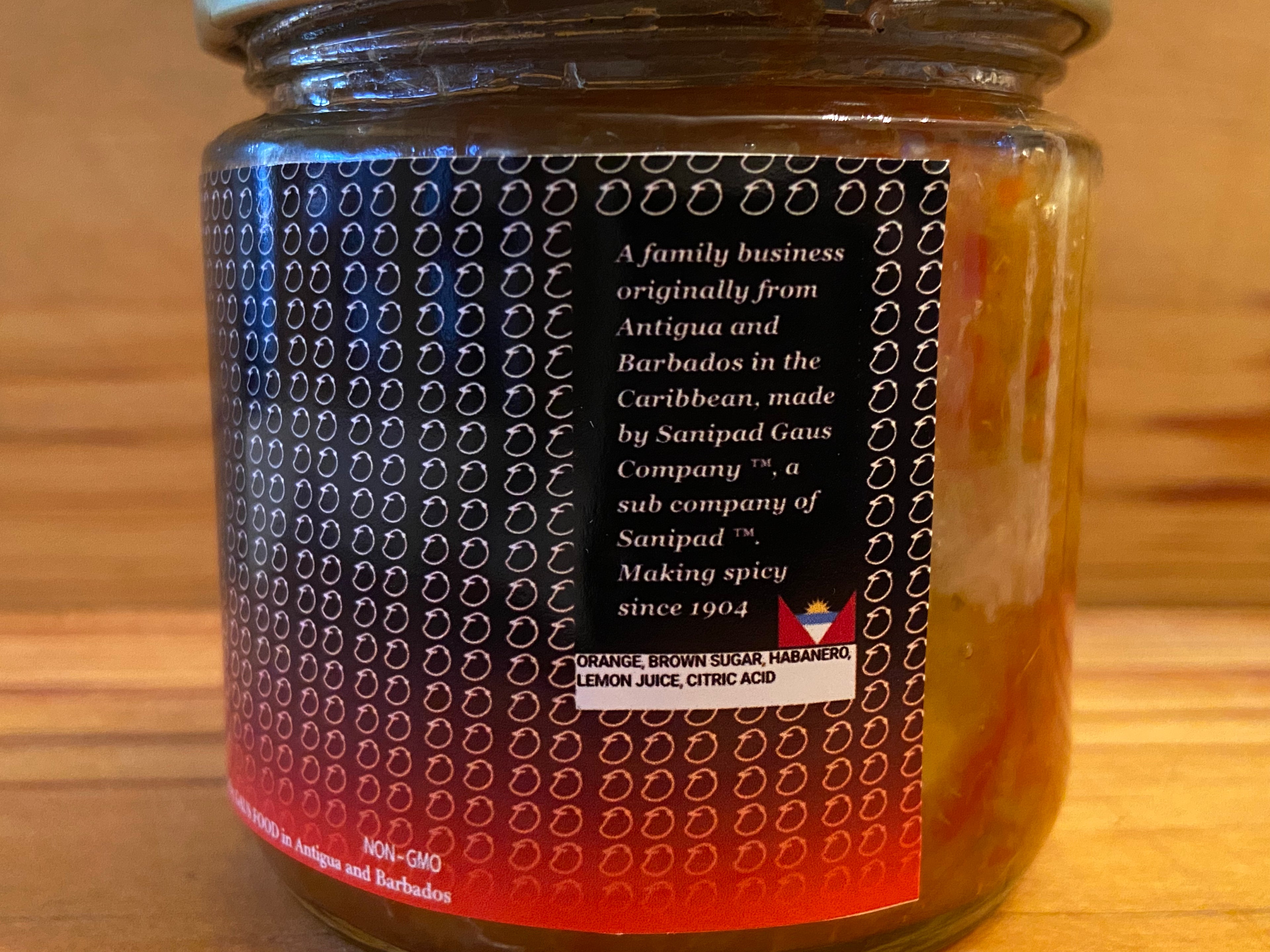 jam orange and habanero