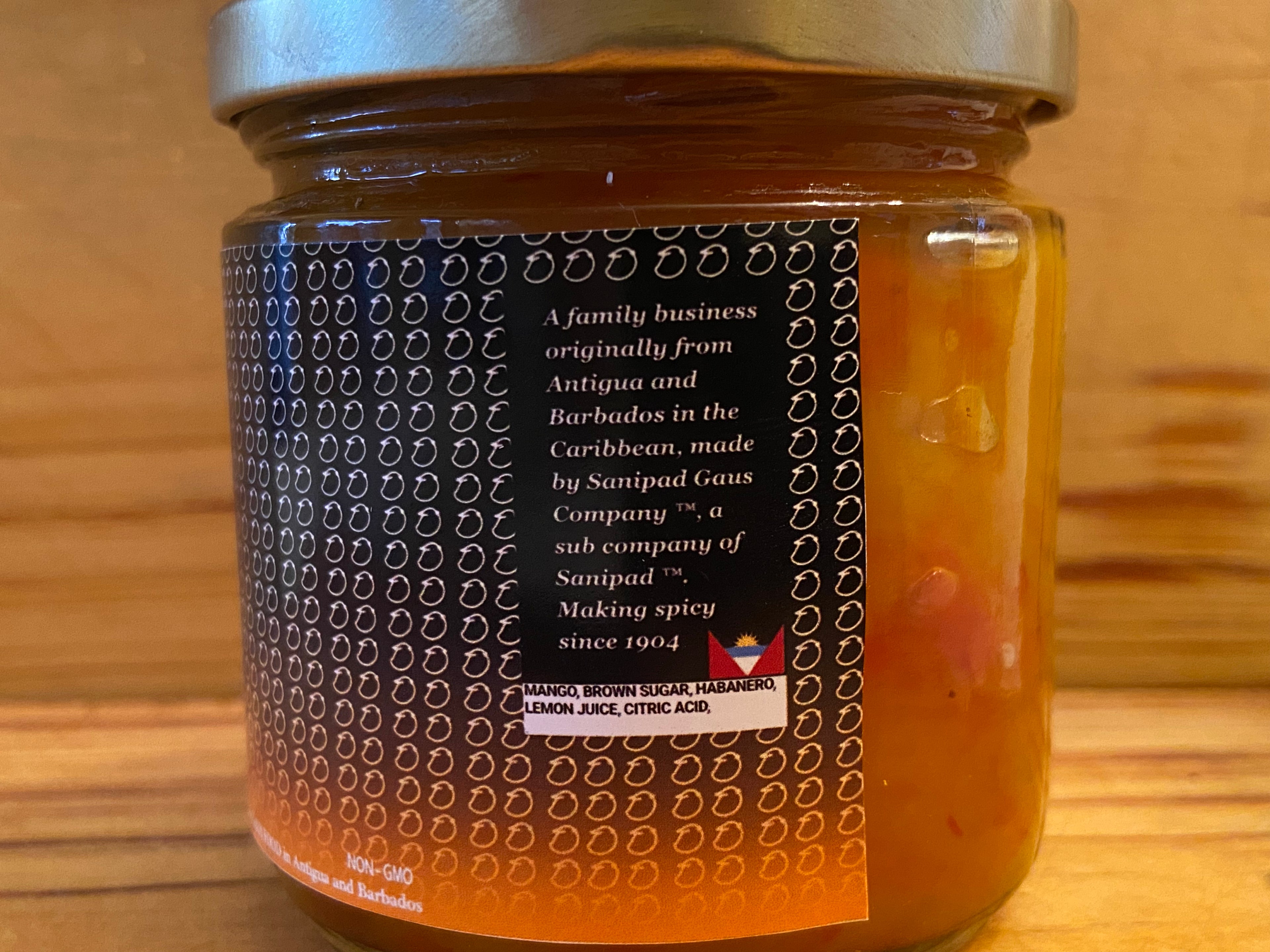 mango and habanero jam