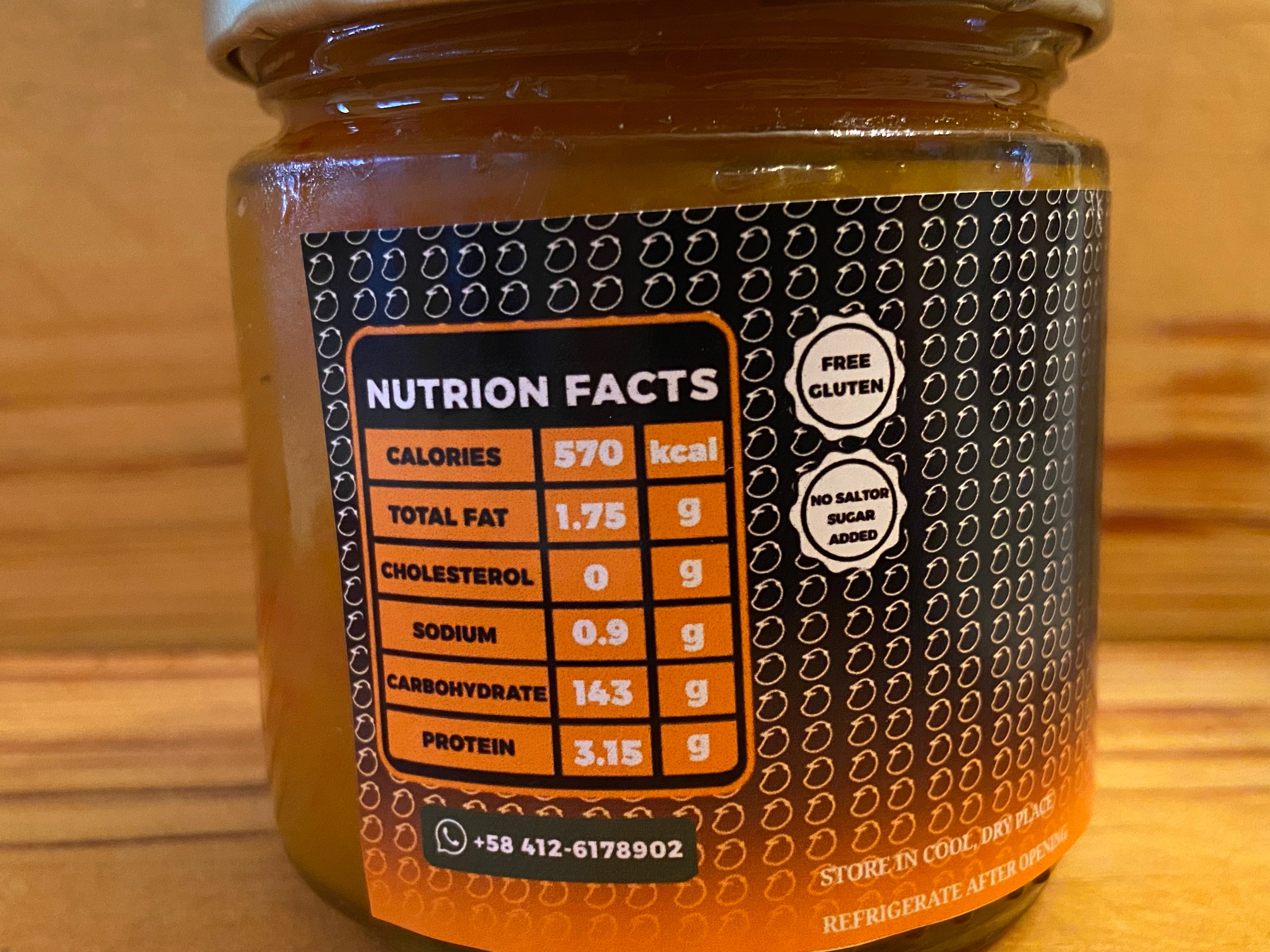 mango and habanero jam