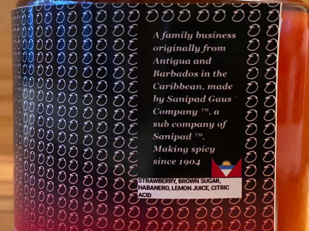 strawberry and habanero jam