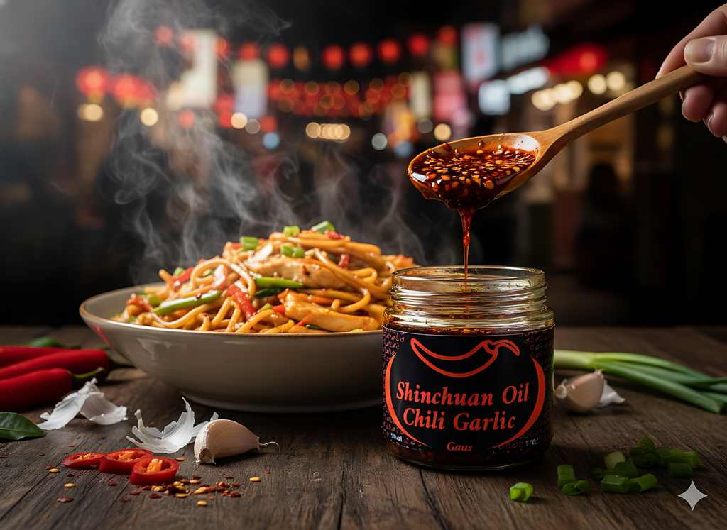 Shinchuan oil chili garlic