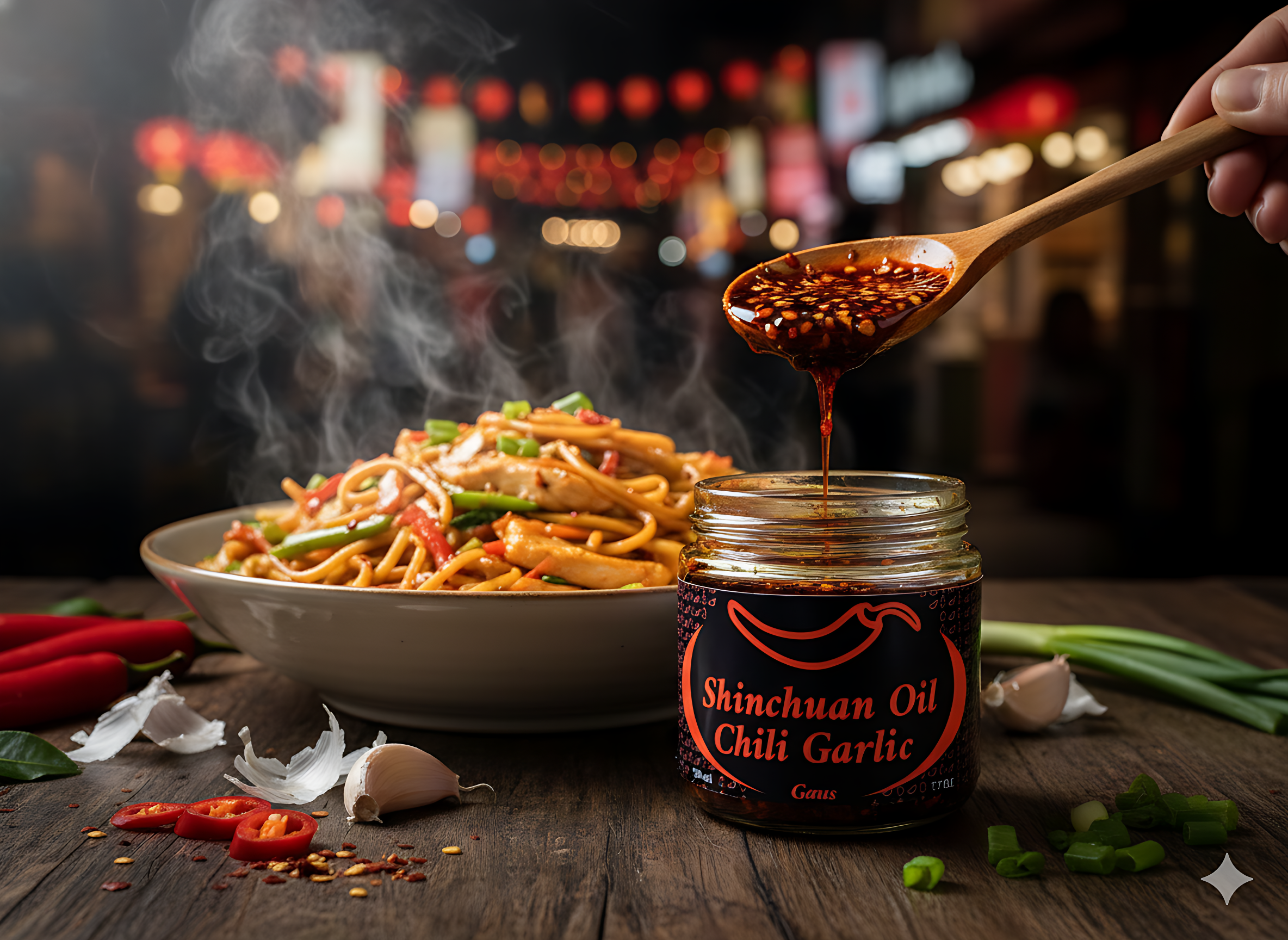 Shinchuan oil chili garlic